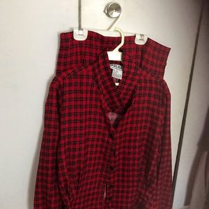 Blouse and skirt (terno)